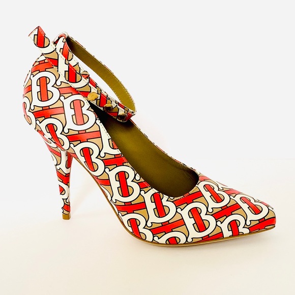 NWT: BURBERRY | Classic TB Monogram Pumps - Picture 4 of 9
